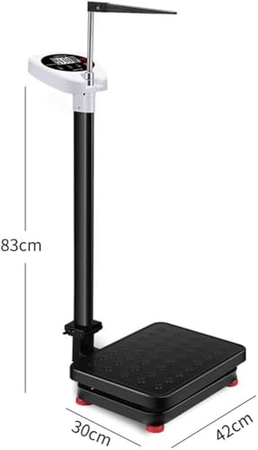 Digitale Höhen- und Gewichtswaage mit LCD-Display, hochpräziser Sensor für genaue Körpermessung, leicht ablesbares Design