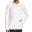 White With Kangaroo Pocket