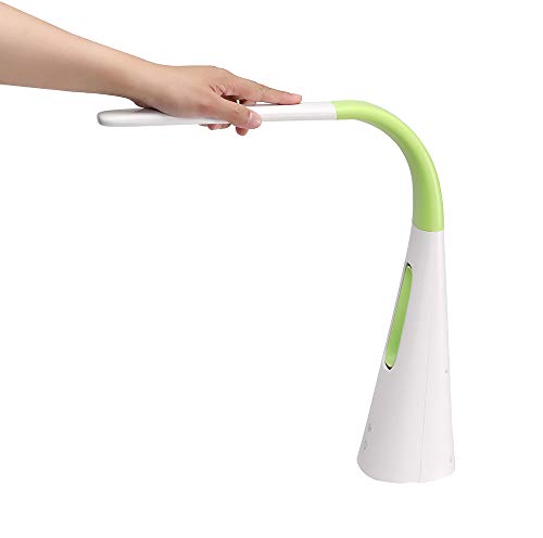 PureOptics LED VLED1603LM Desk Lamp with Bladeless Fan, Dimmable, Adjustable Neck, Lime Green by PureOptics LED - Image 6