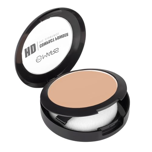 Image of MARS HD Mattifying Compact Powder | Lightweight Formula with Oil Control | Long Lasting Compact Powder (8g) (5.5-ALMOND)