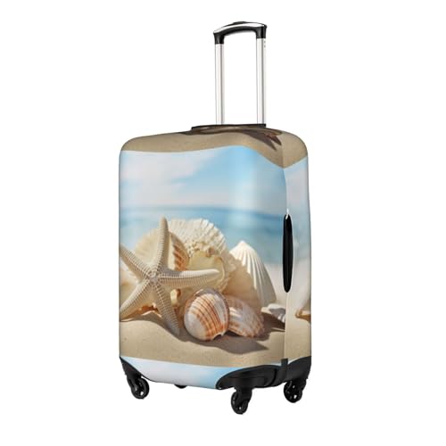 Shell Starfish Suitcase Cover Luggage Protector Fits Four Sizes Suitcase2