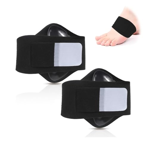 Plantari per Fascite Plantare, Tutore Fascite Plantare Donne Uomini Regolabile Supporto, Plantare Piede Piatto, Arco Plantare Traspirante Supporto Fascite Plantare, nero