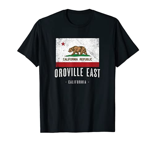 OROVILLE EAST California | Cali City, CA USA Ciudad Bandera, Camiseta