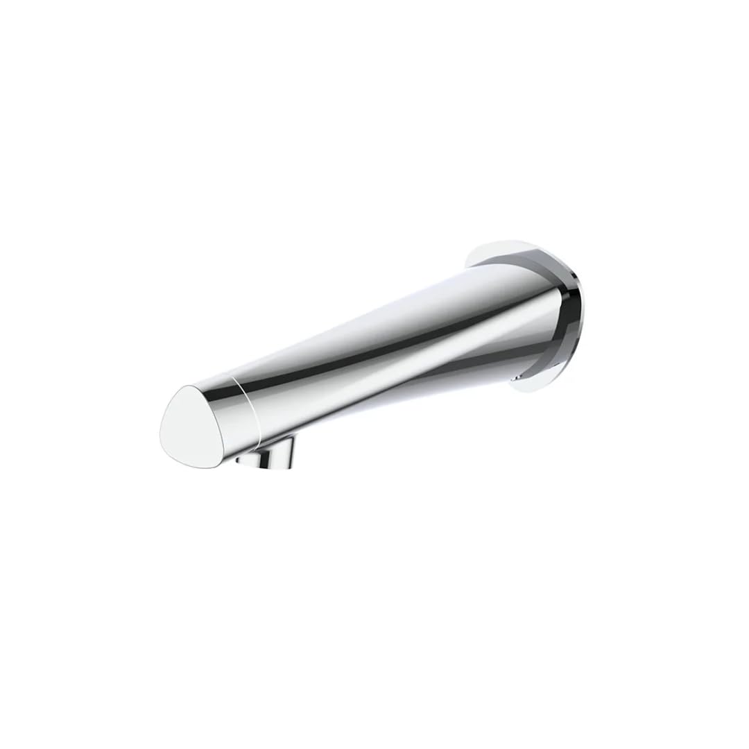 Robinet de lavabo mural mitigeur monotrou en laiton chrome pour vasque