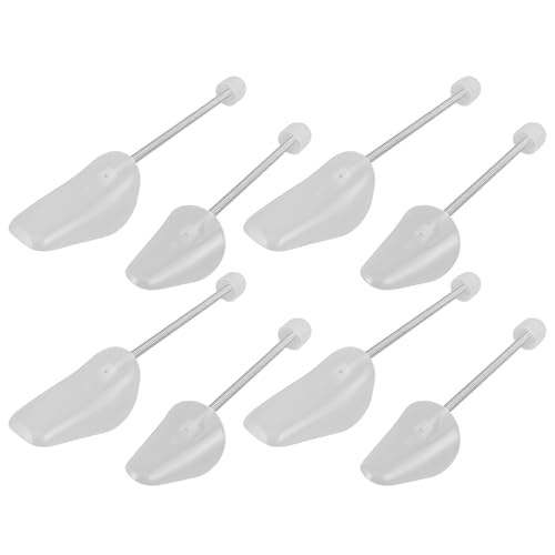 Embauchoirs pour baskets et maintien de forme de chaussures en plastique transparent 4 paires