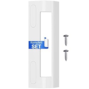 Deurgreep voor koelkast- en vriesdeuren, koelkastgreep, universeel, 200 x 60 x 45 mm, greep met bevestigingsafstand 82-163 mm, reserveonderdelen accessoires