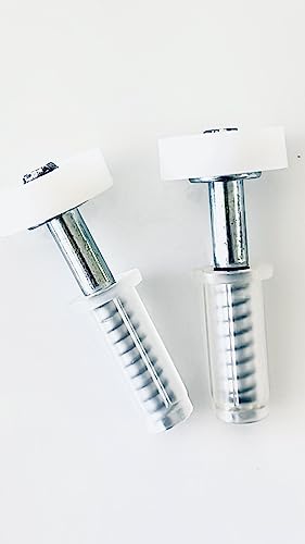 Kit de 2 pivotes superiores con rueda para puertas de clóset bipliegue de 7/8 pulgadas newlifeappTM – Hardware premium de reemplazo 9-1135S, compatible con Acme, Stanley, Kenna, Johnson, Primeline y más miniatura 3