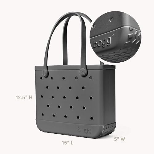 Image of BOGG BAG Medium Tote - 15 inch x 12.5 inch x 5 inch - Durable, Washable, Tip-proof - Beach, Pool, Boat, Work, Sports