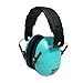 BANZ Kids Headphones - Hearing Protection Earmuffs For Children - ADJUSTABLE headband to fit all ages - Protect Kids Ears - Block Noise - Fireworks - Sporting Events - Concerts - Movies (Aqua)