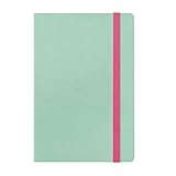 agenda legami Papel: marfil, 80 g. MEDIUMWEEKLY DIARY WITH NOTEBOOK 18 MONTH 2019/2020 - AQUA