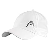 tennissocken kinder White HEAD Uni Kopfbedeckungen Pro Player Cap, Schwarz, weiß, nosize, 287159, Einheitsgröße