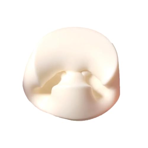Soft Milk Yogurt Cake Squeeze Toy, Slow Rising Stress Reliever, Realistic Moist Texture Decompression Gadget, Safe Non-Toxic Plastic Toy for Kids Adults, Portable for Work Study Commute Bedtime