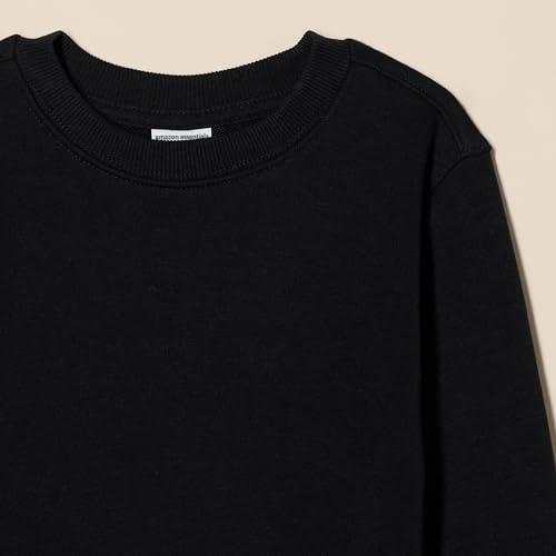 Amazon Essentials Mädchen Sweatshirt, Schwarz, 6-7 Jahre