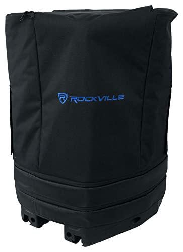 Rockville Best Cover 15 Padded Slip Cover for 15' PA Speaker, DJ Transport
