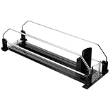 FELTECHELECTR Automatischer Getränke Organizer für Kühlschrank Stabiler Dosenhalter aus Kunststoff und Metall Praktischer Schiebemechanismus für Erfrischungsgetränke Softdrink Dosen