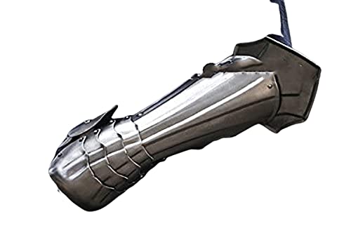 NauticalMart Armor Bracer with Wrist Protection- Steel Sinlgle Arm LARP Armor Handcrafted Custom Made