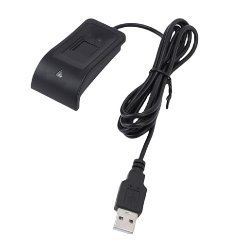 VBESTLIFE Lector de Huellas Digitales USB para Wins Hello, 360 ° Touch Scanner Biométrico, Dongle USB Plug & Play para Victorias 10/11, Admite Multi User