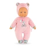 Corolle - Mon Doudou, Pti'Cœur Ours Rose, Poupon, 30cm, dès 9 Mois, 9000100700