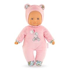 Corolle - Mon Doudou, Pti'Cœur Ours Rose, Poupon, 30cm, dès 9 Mois, 9000100700