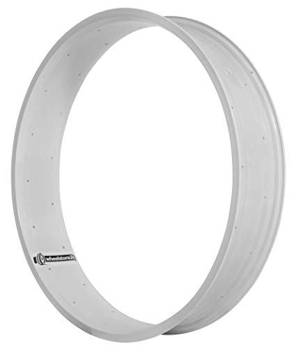 Jante Fatbike 24" 100 mm en alliage blanc à 36 trous pour une stabilité maximale