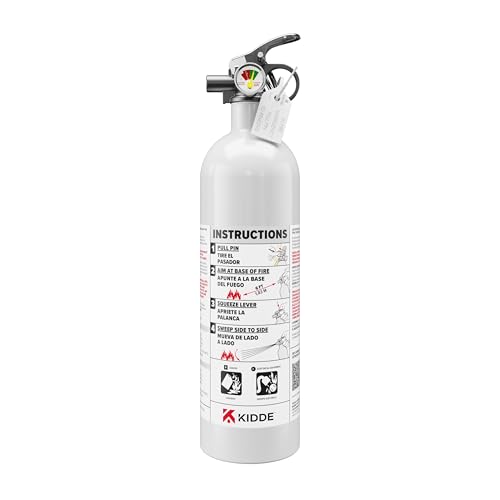 Kidde Fire Extinguisher for Boats, Single-Use 5BC