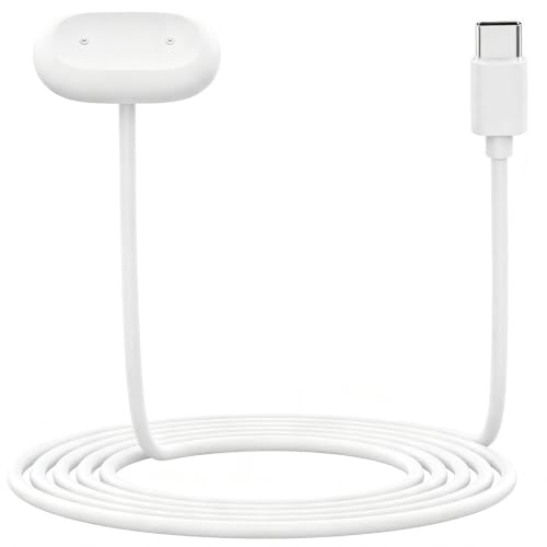 Kissmart Charger for Google Fitbit Air Screenless Activity Tracker (White)
