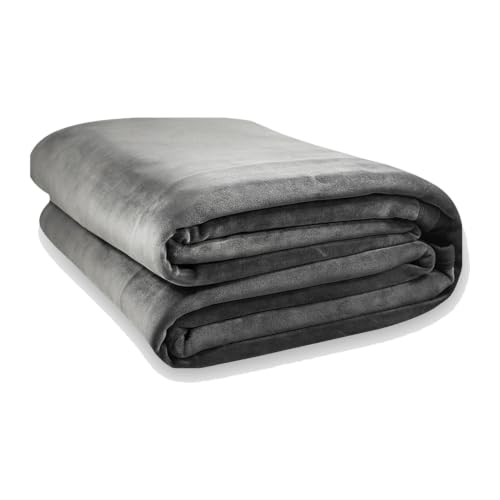 Big Blanket Co Original Stretch Blanket 10x10 ft Light Grey