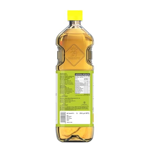 Image of 24 Mantra Organic Expeller Pressed Sunflower Oil 1Litre (Pack of 3)