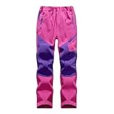Pdakieyxnd Arbeitshosen Kinder - Softshellhose Gefüttert Kinder Ski Hosen Für Gefütterte Matschhose Ohne Träger Schneehose 104 Softshellhose Mädchen Matschhose Gefüttert Gefütterte Regenhose