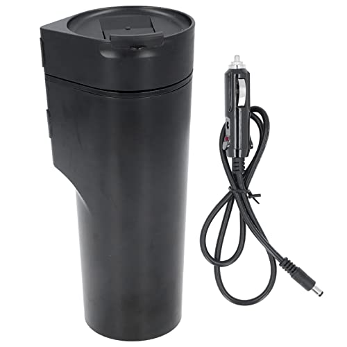 Máquina De Cápsulas De Café Para Automóvil, Máquina De Café De Viaje Portátil De Calentamiento Rápido Automático…