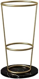 Umbrella Stand Umbrella Stand Nordic Metal Round, Round Umbrella Stand, Umbrella Stand for Hotel Lobby in The Hotel Lobby, Double Floor Stand Holder, Passage (Color : B)