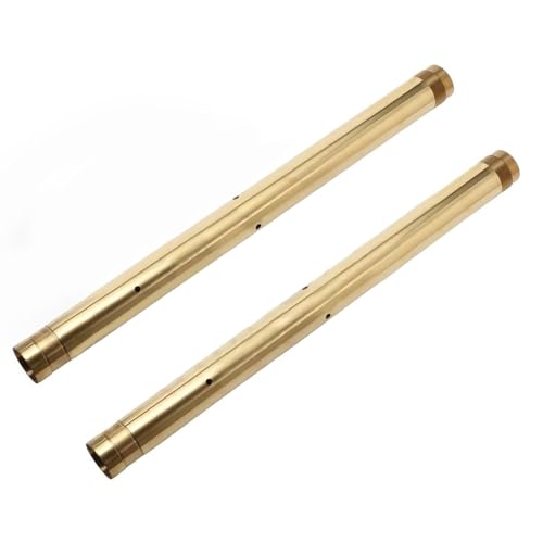 Vorderradgabel-Innenrohre, Paar, Für Kawasaki Z800 2013–2016, 2014, 2015, 44013–0196, 44013–0236, 41 X 525 Mm, Schwarz-goldene Stoßdämpferstangen