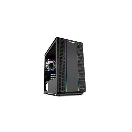 Nox Hummer Fusion S - NXHUMMERFSNS - Caja PC, ARGB, USB 3.0, Color Negro