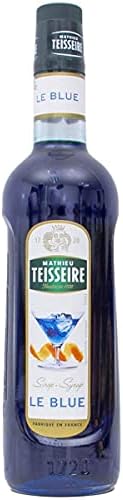 Mathieu Teisseire Blue Curacao Syrup, 33.81 fl oz ℮ 1000 ml