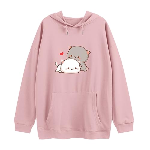 Cat Graphic Hoodie