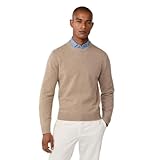 Malt beige Hackett Lambswool Sweater XL