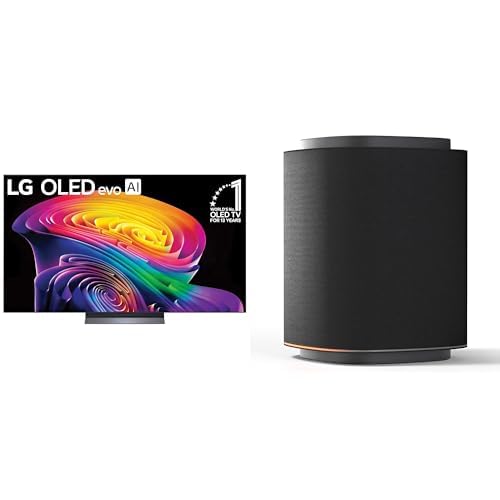 Image of LG 65-Inch OLED C6 TV & Sound Suite Bundle 65-Inch OLED evo AI 4K C6 TV + 2X M7 Speakers | Dolby Atmos, Dolby Vision, HDR10, AI Super Upscaling 4K, Filmmaker Mode, Wow Orchestra (New 2026 Model)
