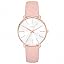 Silver-Rose gold-Pink band