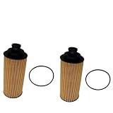 Oil Filter Compatible with Trailblazer and Colorado 2002-2012 Models - Replaces OEM 12636838,