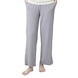 JILL STUART ジル スチュアート レーヨンパンツ ロングワイドパンツ ラウンジ レディース 部屋着 ルームウェア 93140002 L 95.グレー