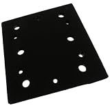Homoyoyo Schleifteller Schleifmaschinenzubehör Stützteller 100x110mm aus Aluminium mit 6 Löchern Ersatzpad Kompatibel mit S652dk für Industrie Handwerk