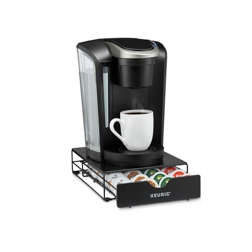 Keurig Slim Non-Rolling Storage Drawer, Coffee Pod Storage, Holds up to 24 Keurig K-Cup Pods, Black, Storage Drawer - 24ct, 9.2 x 3.3 x 12.2 inches - image 4