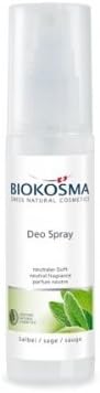 Biokosmasage deo spray, neutral scent, 75 ml