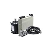 AHDDX 80 Flange AC Servo Motor 220V 750W 1000W with T3D-L20A Driver and 3.0m Cables - High Torque and Precision for 3D Printers and Industrial Equipment .0322