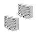 ORKSUN Automatic Dusk-to-Dawn Adjustable Louver LED Night Light with Precision Sensor, 2 Pack