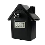 Key Storage Security Lock,V-Resourcing® Wall Mounted Outdoor Combination Lock Box with Emergency Unl