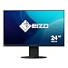EIZO FlexScan EV2460-BK 60,5 cm (23,8 Zoll) Ultra-Slim Monitor (DVI-D, HDMI, D-Sub, USB 3.1 Hub, DisplayPort, 5 ms Reaktionszeit, Auflösung 1920 x 1080) schwarz