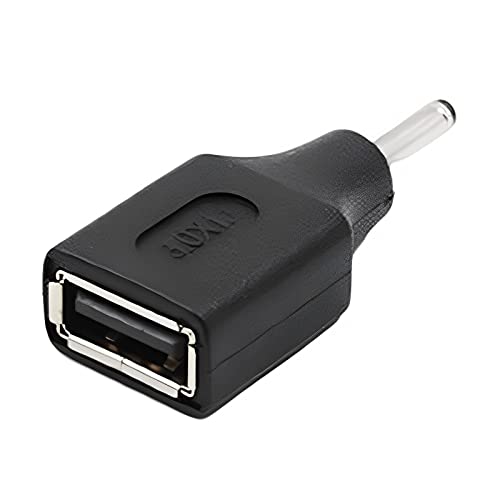 YiNLuax Adattatore di alimentazione USB a 5,5 x 2 5 x 2,1 ,5 x 1,7 4,8 x 1. 4,0 x 1. 3,5 x 1,35 3,0 x 1,1 2,5 x 0,7 mm, adattatore USB femmina a maschio femmina con specifiche multiple per confezioni