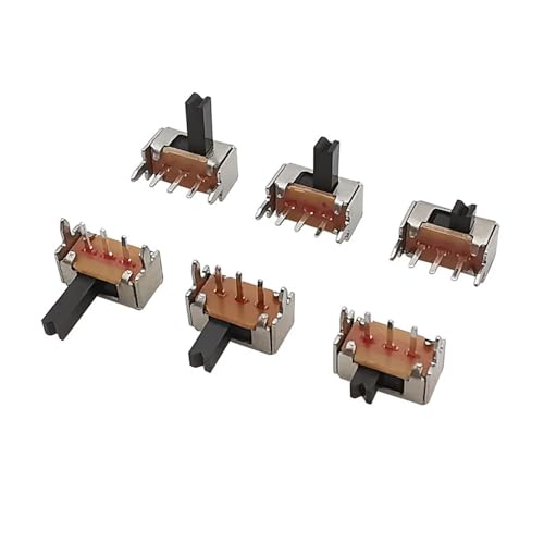 Interruptor deslizante SK12D07 con conmutación precisa SPDT de 3 pines y palanca alta de 7mm