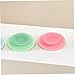 PACKOVE 6pcs Silicone Suction Pads for Bowls Plates Double-Sided Nonslip Suction Attachment for Toddlers Elderly Patients
